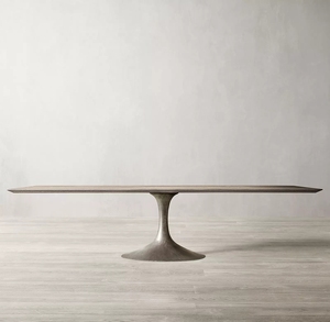 Mobili da ristorante di alta qualità tavolo da pranzo e sedia Set soggiorno sala da pranzo mobili per la casa in legno ferro metallico moderno estensibile - Product Image 4