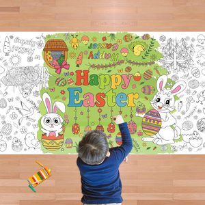 Póster de Actividades para Fiesta de Pascua DAMAI, Papel Versátil para Colorear, Banner, Cubierta de Mesa para Fiestas Escolares y Decoración de Eventos Especiales - Product Image 6