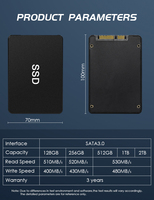 Diskon Besar 120Gb 240Gb 480Gb 960Gb Sata 3 2.5 Inci Solid State Drive Hard Disk Internal Ssd untuk Laptop