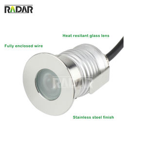 Ampoules de paysage basse tension Mini Ip67 <span class=keywords><strong>Led</strong></span> 12V 1W <span class=keywords><strong>Spot</strong></span> encastré au sol - Product Image 3