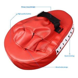 Target Tangan Melengkung Bahan PU untuk Tinju Taekwondo Sanda Dewasa & Anak, Penggunaan di Rumah, Perlengkapan Pelindung Latihan Profesional - Product Image 4
