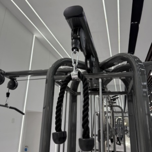 Máquina <span class=keywords><strong>de</strong></span> <span class=keywords><strong>Gimnasio</strong></span> Multifuncional <span class=keywords><strong>de</strong></span> 5 Estaciones con Cable Cruzado, Prensa <span class=keywords><strong>de</strong></span> Tríceps y Barra <span class=keywords><strong>de</strong></span> Dominadas, Equipo <span class=keywords><strong>de</strong></span> Fitness Comercial con Certificación CE ISO - Product Image 4