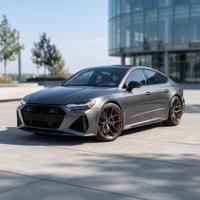 Jantes forgées 3 pièces S21-01, bord bronze, alliage léger, jantes de voiture personnalisées PCD ET 18-22 pouces pour BMW Mercedes Audi Tesla Lexus
