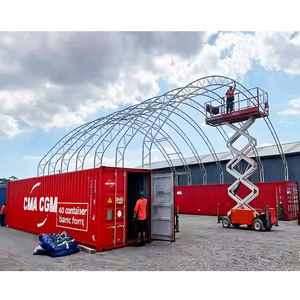 Abri dôme très demandé en acier galvanisé à chaud avec couverture PVC 650 g/m² pour abris de conteneurs et tentes - Product Image 6