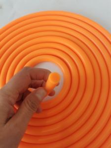 Grosir latihan atlet kebugaran kekuatan ketahanan daya 12/14/16mm 5 meter panjang silikon kuat pita resistensi elastis - Product Image 6