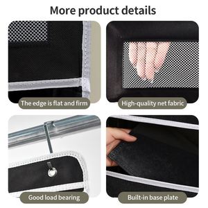 Bolsa de Almacenamiento para Exteriores en Oferta, Organizador Colgante de Acero Inoxidable Multicapa, Gran Capacidad, Tela No Tejida, para Colgar en la Puerta - Product Image 4