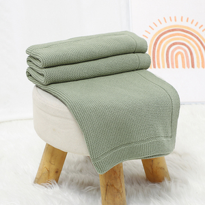 Mimixiong, recién llegados, mantas para bebés, OEKO Tex, funda de cama de punto para recién nacidos, mantas de algodón orgánico personalizadas, cubierta para Bebe - Product Image 6