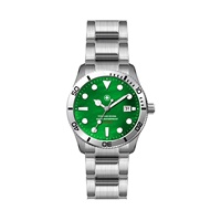 Fabricante de Relojes de Buceo de Titanio Personalizados OEM ODM, Movimiento Automático, Cristal de Zafiro, Resistente al Agua 200M, Reloj de Pulsera para Marcas Propias