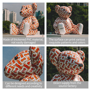 Oso de peluche inflable de PVC gigante, modelo de dibujos animados, actividades al <span class=keywords><strong>aire</strong></span> libre, carpa, globo, decoración, publicidad, modelo de <span class=keywords><strong>aire</strong></span> para exteriores - Product Image 2