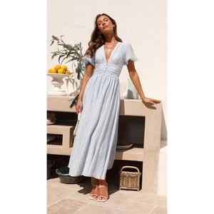 Nouvelle robe à manches bouffantes mini printemps-automne - Product Image 6