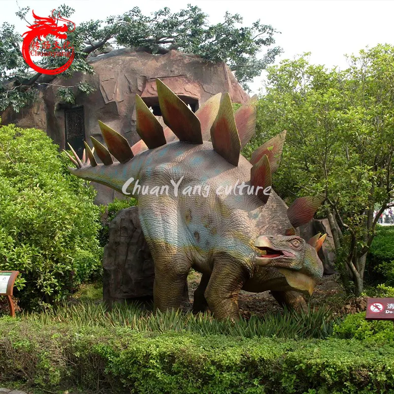 Sebarkan budaya animatronik dinosaurus model hewan simulasi skala besar pabrik desain lentera Zigong dan produksi