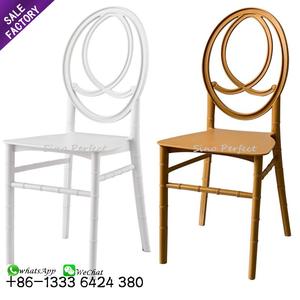 Chaise de banquet extérieure décorative en plastique pour mariage, fabriquée à Foshan - Product Image 3