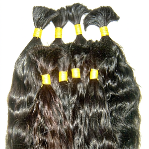 Indian Bulk Raw Hairs New Arrive High Quality Virgin Remy Indian Hair Unprocessed 100% Human Hair 100g Machine Double Weft <b>Cheap</b> - Product Image 1