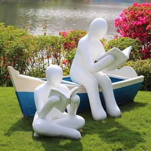 Glass Fiber Sculpture Customized Outdoor <b>Large</b> Cartoon Character IP Shopping Mall Beautiful Decoration Landscape Small <b>Ornament</b> - Product Image 5
