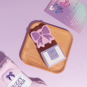 New Product 2025 <strong>Lavender</strong> Theme Birthday <strong>Gifts</strong> for Women Spa <strong>Gift</strong> Basket Sets for Mom Scented Candles Set - Product Image 3