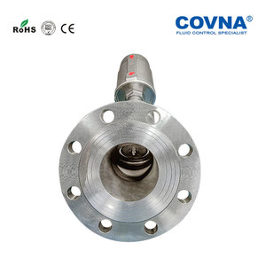 วาล์วปรับมุมแบบนิวเมติก COVNA แบบสองทาง ขนาด 1/2 นิ้ว ผลิตจากสแตนเลส พร้อมหน้าแปลน สำหรับไอน้ำ - Product Image 6