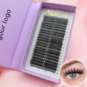 Extensiones de Pestañas de Anime con Diseño Nuevo, Pestañas de Anime Pre-fabricadas con Forma de Espiral, Bandejas de Pestañas de Anime Suaves y Esponjosas - Product Image 3