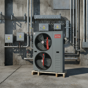 Yangzi 9KW 16KW calefacción central refrigeración bomba de agua caliente 35db R290 rector de cambio de corriente continua - Product Image 1