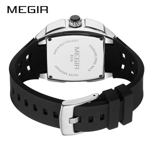 Nuevo reloj para hombre diseño en forma de tonel reloj deportivo de cuarzo impermeable al por mayor venta caliente - Product Image 6