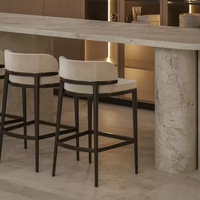 Meubles de cuisine et de salle à manger modernes en gros, meubles commerciaux, tabouret de bar en bois, chaise de bar de restaurant