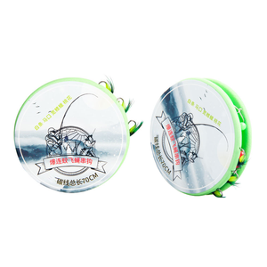 WEIHE Flotador de agua dulce o hundimiento Gancho de cuerda de pesca Juego de mosca simulada Woolly Bugger Rig - Product Image 1
