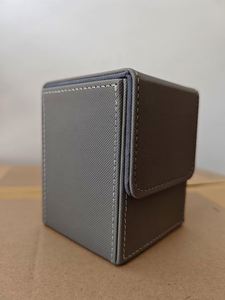 High Quality GOWELL PU Deck <b>Box</b> Collectible Trading Card Cases With Custom Logo Low MOQ - Product Image 3