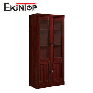 Ekintop Tủ Hồ Sơ Quản Lý Điều Hành Cổ Điển Bằng Gỗ Nội Thất Văn Phòng Tủ Sách Cho Văn Phòng Gia Đình - Product Image 3