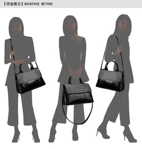 New High Quality Women Messenger Bags for Women Genuine Leather Handbags Crossbody Bags Ladies Shoulder Bags <b>Tote</b> Top-handle - Product Image 3