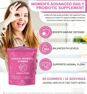 Gomitas Probióticas Vaginales para Mujeres, Equilibrio del pH, Soporte para Hongos, Control del Olor Vaginal, 5 Mil Millones de UFC, Suplemento para la Salud de la Flora Femenina - Product Image 5