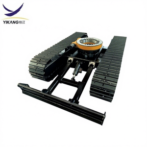 3 Ton 5 Ton 15 Ton cingolato escavatore caricatore di perforazione Mobile frantoio <span class=keywords><strong>Base</strong></span> in acciaio pista telaio idraulico sistema di sottocarro - Product Image 1