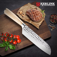 Outils de cuisine pratiques de 7.5 pouces ustensiles de cuisine en acier inoxydable avec lame en acier au carbone couteau à steak en os forgé pour fruits et tomates