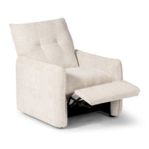 Canapé moderne personnalisé avec inclinaison manuelle Chaise en lin Rembourrage avec cadre en bois Mobilier modulaire pliable extensible et multifonctionnel - Product Image 2