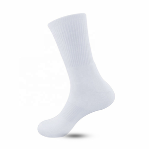 Chaussettes personnalisées avec logo imprimé, chaussettes vierges <span class=keywords><strong>sans</strong></span> <span class=keywords><strong>couture</strong></span> à sublimation numérique 360, chaussettes imprimées en 3D pour femmes, chaussettes mi-hautes - Product Image 2