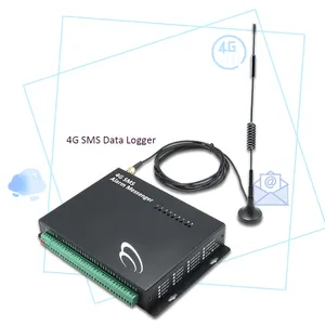 4G Modbus SMS Data Logger Détecteur de fumée Système d'alarme intelligent Sécurité domestique Modbus Électronique Métal Industriel SMS