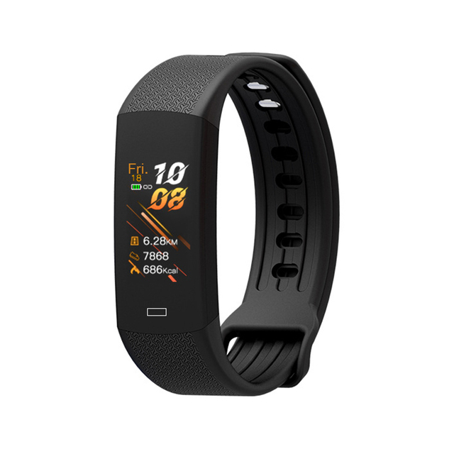 2021 Popular Test Temperature Touch Screen Tracker Waterproof Sports GPS Track Recognition Body Temperature Smart Watch