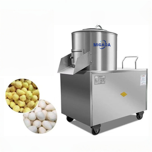 Machine à éplucher les légumes racineux industrielle, éplucheuse électrique de pommes de terre pour usine de transformation alimentaire - Product Image 1