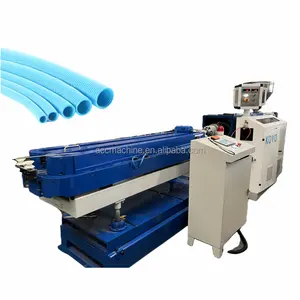 PP PE PVC Corrugated Pipe Making Machine Flexible Corrugated Hose Extruder Corrugated Pipe Machinery