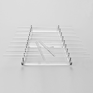 Harpe chantante en cristal 432Hz, clé C 8 Notes, Instrument de musique de guérison pour thérapie sonore avec maillets, étui de transport en aluminium - Product Image 2