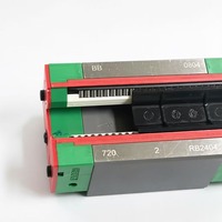 Bloque de guía lineal HIWIN RGH original, carro de perfil bajo, larga vida útil, riel de guía lineal suave para máquina CNC