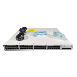 C9300L-48P-4X-E <b>Catalyst</b> 9300 48-Port PoE+ 4x10G Uplink Enterprise Stackable VLAN-Supported Network Switch - Product Image 1