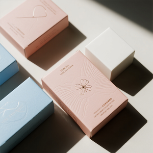 Brillant à lèvres de parfum avec logo personnalisé imprimé UV biodégradable Petite boîte d'emballage colorée en papier design pour fabricant de cosmétiques - Product Image 3