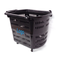 Panier de courses en plastique pour supermarché et magasin de proximité, directement de l'usine - Cadeaux de bienvenue portables