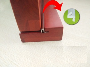 Cho aq21 Tương thích cho <span class=keywords><strong>Q</strong></span> <span class=keywords><strong>lon</strong></span> cửa con dấu màu trắng cho Cửa & phụ kiện cửa sổ - Product Image 4