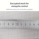 Rideau de porte de <span class=keywords><strong>garage</strong></span> magnétique moderne en fibre de verre et moustiquaire avec conception anti-insectes, maille de 1 mm, durable, sans perçage requis - Product Image 6