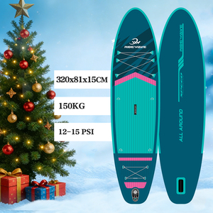 กระดานยืนพายลม Ridewave Touring <span class=keywords><strong>Allround</strong></span> ISUP 2026 รุ่นใหม่ ทอแบบ Drop Stitch ความดันสูง ขนาด 10'6 11 ฟุต สำหรับมืออาชีพ - Product Image 1