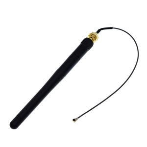 TZT 2,4 GHz 3dBi <span class=keywords><strong>WiFi</strong></span> 2,4g Antena Macho Enrutador inalámbrico + 17cm PCI U.FL IPX a Cable Pigtail macho ESP32 - Product Image 4