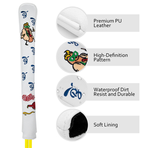 Funda Protectora para Palo de Golf con Bordado Impermeable, Diseño de Patrones, en Cuero PU - Product Image 5