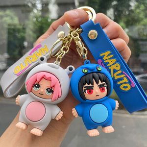 Porte-clés <span class=keywords><strong>Naruto</strong></span> Q-version personnalisé, pendentif de sac poupée anime <span class=keywords><strong>Naruto</strong></span> <span class=keywords><strong>Kakashi</strong></span>, porte-clés de voiture, petit cadeau - Product Image 2