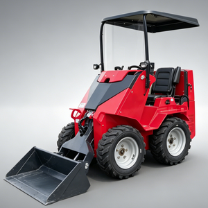 Best Cost-performance Ratio Mini Skid Steer <b>Track</b> with Attachments - Product Image 1