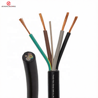 Kabel Tembaga Fleksibel Berlapis Karet YC 450/750V Tahan Cuaca Tahan Api Tugas Berat